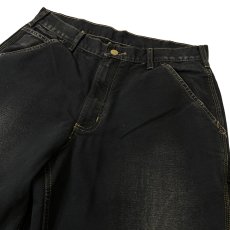 画像5: RAWDRIP Custom Carhartt B11 Washed Duck Work Pants Black / ロウドリップカスタム カーハート B11 ウォッシュド ダック ワークパンツ ブラック (5)