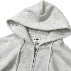 画像2: Soffe Classic Zip Hooded Sweatshirts Ash / ソフィー クラシック フルジップ スウェットパーカー アッシュ (2)