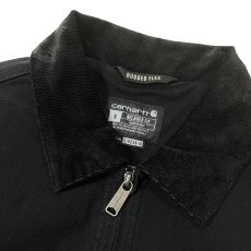 画像4: Carhartt USA Re-Engineered Rugged Flex Relaxed Fit Duck Detroit Jacket Black / カーハート ラギッドフレックス リラックスフィット デトロイト ジャケット ブラック (4)