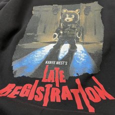 画像3: Kanye West Late Registration Crewneck Sweatshirts Black / カニエ・ウェスト レイト・レジストレーション クルーネックスウェット ブラック (3)