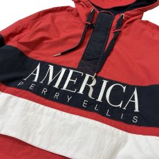 画像2: Perry Ellis Colorblock Anorak Red / ペリーエリス カラーブロック アノラック レッド (2)