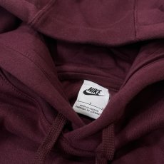 画像3: NIKE Club Fleece Pullover Sweat Hoodie Dark Maroon / ナイキ クラブ フリース プルオーバー スウェット フーディ ダークマルーン (3)