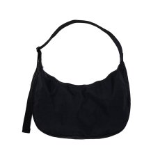 画像1: BAGGU Nylon Crescent Bag Black / バグー ナイロン クレセント ショルダーバッグ ブラック (1)