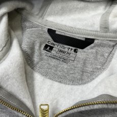 画像3: Carhartt Loose Fit Midweight Full-Zip Sweatshirts Heather Gray / カーハート ルーズフィット ミッドウェイト フルジップフーディ ヘザーグレー (3)