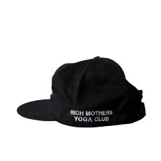 画像2: Capps Rich Mothers Yoga Club Snapback Black / キャップス 6パネル スナップバック ブラック (2)