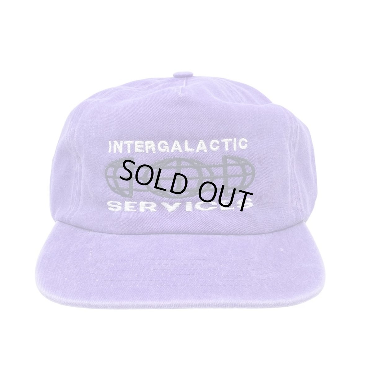 画像1: Capps Intergalactic Services Snapback Purple / キャップス 6パネル スナップバック パープル (1)