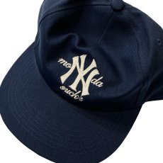 画像2: Mondaysuck 6Panel Snapback Cap Navy / マンデーサック 6パネル スナップバック ネイビー (2)