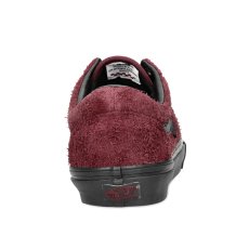 画像3: Vans Skate Old Skool Hairy Suede Black x Burgundy / ヴァンズ スケート オールドスクール ブラック x バーガンディ (3)