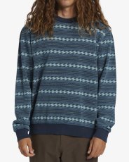 画像6: Billabong Halfrack Crewneck Sweatshirts Navy / ビラボン ハーフラック クルーネック スウェット ネイビー (6)