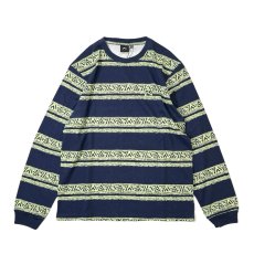 画像1: Rusty Surfboards Navigator L/S T-Shirts Navy / ラスティサーフボード ナビゲーター ロングスリーブ Tシャツ ネイビー (1)