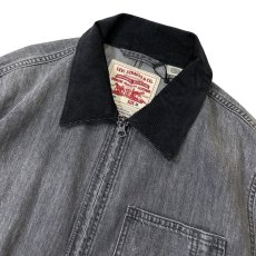 画像3: Levi's USA Full Zip Mechanics Trucker Jacket Black / リーバイス フルジップ メカニック トラッカージャケット ブラック (3)