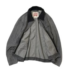 画像2: Levi's USA Full Zip Mechanics Trucker Jacket Black / リーバイス フルジップ メカニック トラッカージャケット ブラック (2)