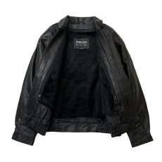 画像3: Deadstock Las Vegas Genuin Leather Jacket Black / デッドストック ラスベガス レザージャケット ブラック (3)