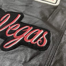 画像6: Deadstock Las Vegas Genuin Leather Jacket Black / デッドストック ラスベガス レザージャケット ブラック (6)