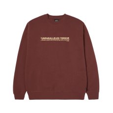 画像2: HUF x The Texas Chainsaw Massacre Unparalleled Terror Crewneck Chocolate / ハフｘテキサスチェーンソー クルーネック スウェット (2)