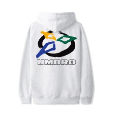 画像2: Butter GoodsｘUmbro Ball Pullover Hoodie Ash / バターグッズｘアンブロ ボール プルオーバーフーディ アッシュ (2)