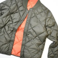 画像3: Calvin Klein Reversivle Quilting Jacket Olive/Orange / カルバンクライン リバーシブル キルティングジャケット オリーブ/オレンジ (3)