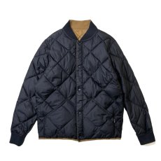 画像2: Calvin Klein Reversivle Quilting Jacket Brown/Navy / カルバンクライン リバーシブル キルティングジャケット ブラウン/ネイビー (2)