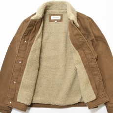 画像3: Calvin Klein Sherpa Lined Duck Canvas Jacket Brown / カルバンクライン シェルパライン ダックキャンバス ジャケット ブラウン (3)