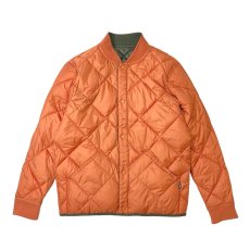 画像2: Calvin Klein Reversivle Quilting Jacket Olive/Orange / カルバンクライン リバーシブル キルティングジャケット オリーブ/オレンジ (2)