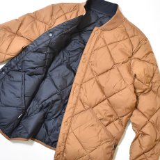 画像3: Calvin Klein Reversivle Quilting Jacket Brown/Navy / カルバンクライン リバーシブル キルティングジャケット ブラウン/ネイビー (3)