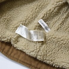 画像10: Calvin Klein Sherpa Lined Duck Canvas Jacket Brown / カルバンクライン シェルパライン ダックキャンバス ジャケット ブラウン (10)