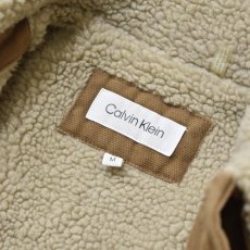 画像5: Calvin Klein Sherpa Lined Duck Canvas Jacket Brown / カルバンクライン シェルパライン ダックキャンバス ジャケット ブラウン (5)