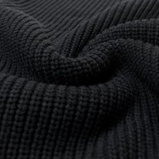 画像4: Binghamton Knitting Company Shaker Pullover Knit Sweater Black / ビンガムトン ニッティングカンパニー シェイカー プルオーバー ニット セーター ブラック (4)