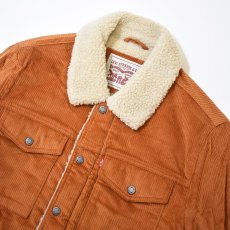 画像3: Levi's USA Corduroy Sherpa Lined Trucker Jacket Brown / リーバイス コーデュロイ シェルパ トラッカージャケット ブラウン (3)