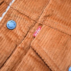 画像6: Levi's USA Corduroy Sherpa Lined Trucker Jacket Brown / リーバイス コーデュロイ シェルパ トラッカージャケット ブラウン (6)