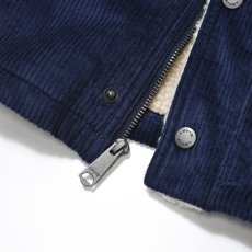 画像5: Levi's USA Corduroy Sherpa Lined Trucker Jacket Navy / リーバイス コーデュロイ シェルパ トラッカージャケット ネイビー (5)