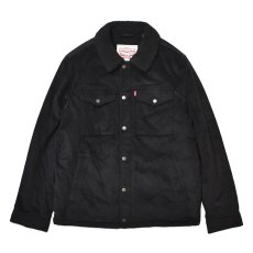 画像1: Levi's USA Corduroy Sherpa Lined Trucker Jacket Black / リーバイス コーデュロイ シェルパ トラッカージャケット ブラック (1)