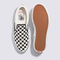 画像3: Vans Classic Slip-On Checkerboard BlackｘOff White / ヴァンズ クラシック スリッポン チェッカー ブラックｘオフホワイト (3)