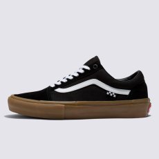 画像1: Vans Skate Old Skool Black x White x Gum / ヴァンズ スケートクラシック  オールドスクール ブラック x ホワイト x ガムソール (1)