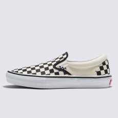 画像1: Vans Classic Slip-On Checkerboard BlackｘOff White / ヴァンズ クラシック スリッポン チェッカー ブラックｘオフホワイト (1)