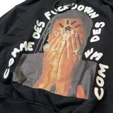 画像2: COMME des FUCKDOWN Pullover Hoodie Black / コムデファックダウン プルオーバーフーディ ブラック (2)