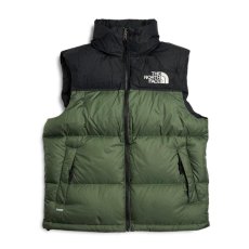 画像1: The North Face USA 1996 Retro Nuptse Vest Thyme / ザ・ノース・フェイス 1996 レトロ ヌプシ ベスト タイム (1)