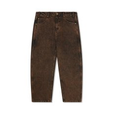 画像2: Butter Goods Spider Denim Jeans Acid Brown / バターグッズ スパイダーデニム アシッドブラウン (2)