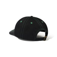 画像2: Butter Goods Frenzy 6panel Cap Black / バターグッズ フレンジー 6パネル キャップ ブラック (2)