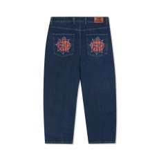 画像1: Butter Goods Spider Denim Jeans Dark Indigo / バターグッズ スパイダーデニム ダークインディゴ (1)