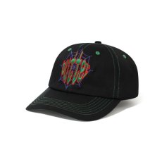 画像1: Butter Goods Frenzy 6panel Cap Black / バターグッズ フレンジー 6パネル キャップ ブラック (1)