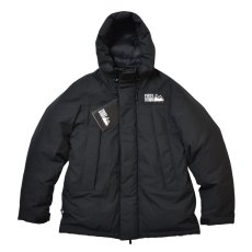 画像1: FIRST DOWN USA Wrap Down Parka Black / ファーストダウン ラップ ダウンパーカ ブラック (1)