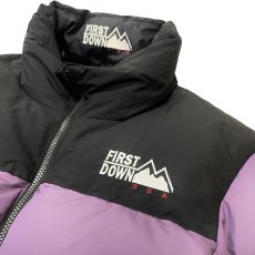 画像4: FIRST DOWN USA Bubble Down Jacket Purple/Black / ファーストダウン バブル ダウンジャケット パープル/ブラック (4)