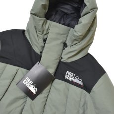 画像4: FIRST DOWN USA Wrap Down Parka Purple / ファーストダウン ラップ ダウンパーカ パープル (4)