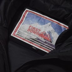 画像5: FIRST DOWN USA Wrap Down Parka Black / ファーストダウン ラップ ダウンパーカ ブラック (5)