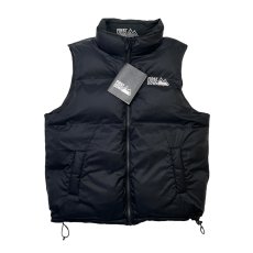 画像5: FIRST DOWN USA Bubble Down Vest Black / ファーストダウン バブル ダウンベスト ブラック (5)