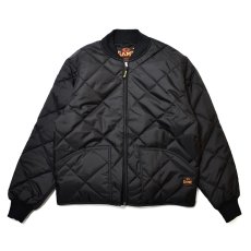 画像1: GAME Sportswear Bravest Jacket Black / ゲームスポーツウェア キルティング ジャケット ブラック (1)