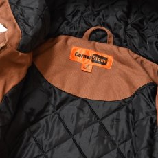 画像5: CornerStone Washed Duck Cloth Insulated Hooded Work Jacket Brown / コーナーストーン ウォッシュドダッククロス フーデッド ワークジャケット ブラウン (5)