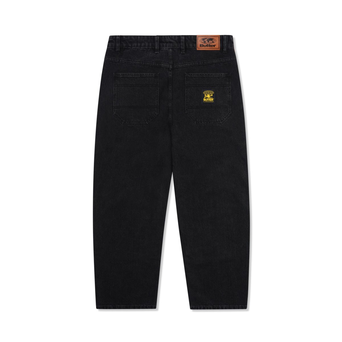 画像1: Butter Goods Patch Pocket Denim Jeans Faded Black / バターグッズ パッチ ポケット デニム フェードブラック (1)