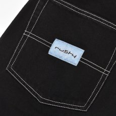 画像6: Rusty Surfboards Escape Baggy Jeans Black / ラスティサーフボード エスケープ バギーフィット デニム ブラック (6)